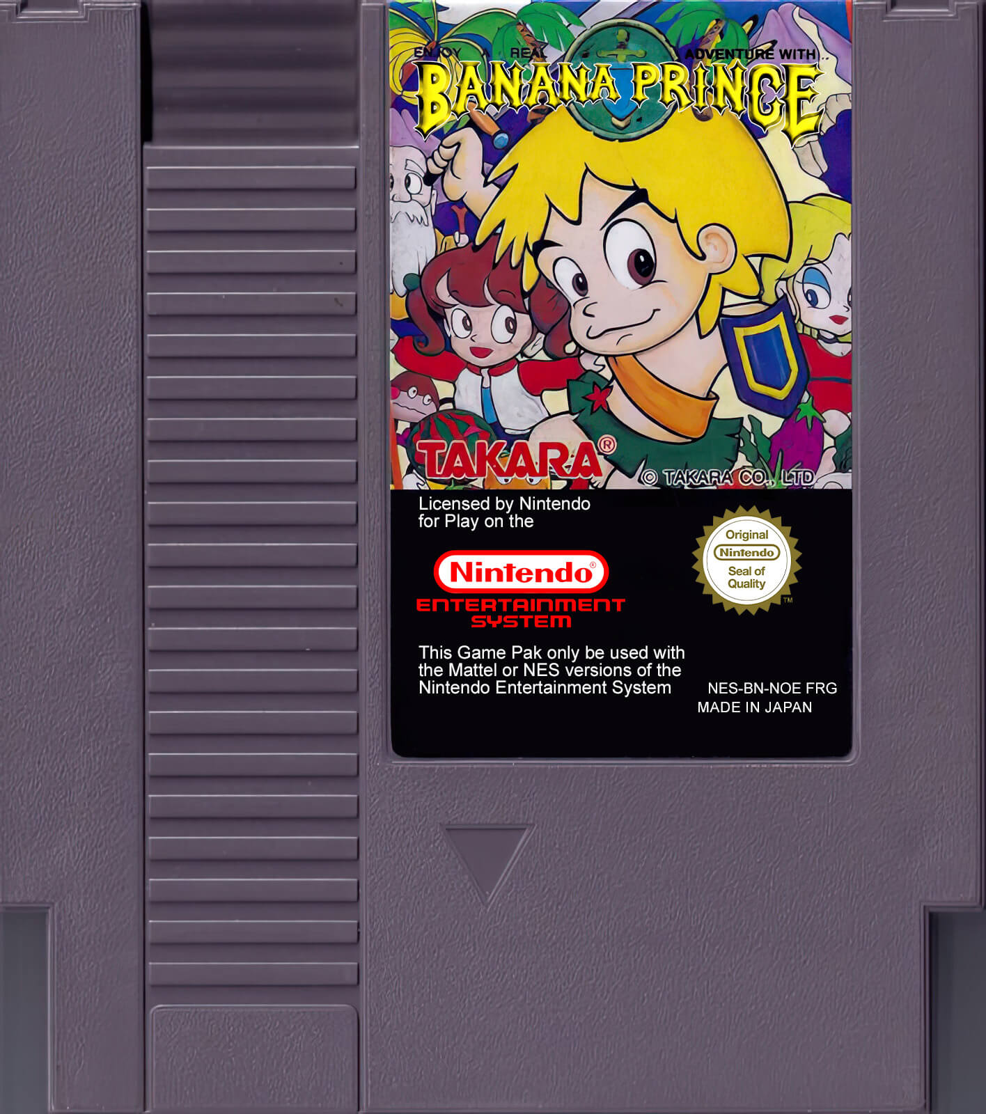 Лицензионный картридж Banana Prince для NES